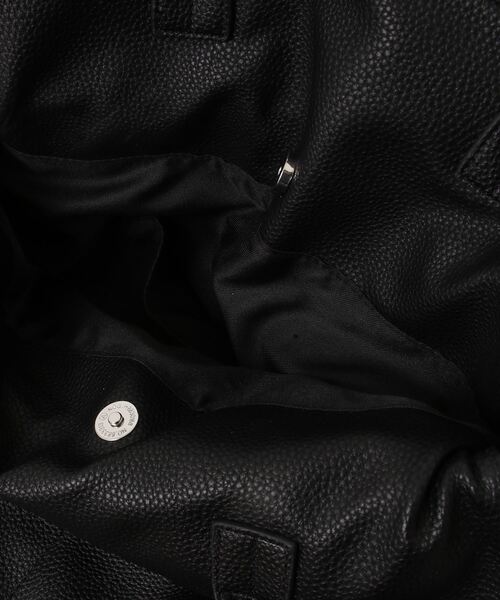 VELETTO（ベレット）の「(VELETTO)DRAWSTRING TOTE BAG（トートバッグ・レディース・ブラック/ブラウン・ONE SIZE）」の5枚目の写真