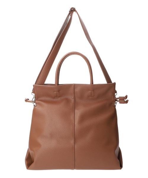 VELETTO（ベレット）の「(VELETTO)DRAWSTRING TOTE BAG（トートバッグ・レディース・ブラック/ブラウン・ONE SIZE）」の9枚目の写真
