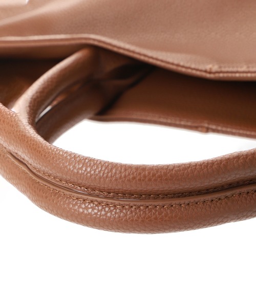 VELETTO（ベレット）の「(VELETTO)DRAWSTRING TOTE BAG（トートバッグ・レディース・ブラック/ブラウン・ONE SIZE）」の10枚目の写真