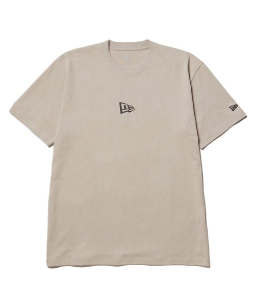 NEW ERA（ニューエラ）の「NEW ERA/ニューエラ SS CT TEE FLAG LOGO MINI  半袖Tシャツ ワンポイント 14410099/14410100/14410101/14521382/14521383（Tシャツ/カットソー・メンズ・ブラック/ホワイト/ライトブルー/ブラウン/ベージュ・XXL/M/L/XL）」の4枚目の写真