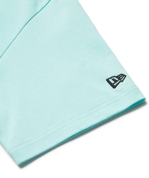 NEW ERA（ニューエラ）の「NEW ERA/ニューエラ SS CT TEE FLAG LOGO MINI  半袖Tシャツ ワンポイント 14410099/14410100/14410101/14521382/14521383（Tシャツ/カットソー・メンズ・ブラック/ホワイト/ライトブルー/ブラウン/ベージュ・XXL/M/L/XL）」の8枚目の写真