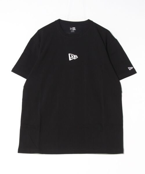 NEW ERA（ニューエラ）の「NEW ERA/ニューエラ SS CT TEE FLAG LOGO MINI  半袖Tシャツ ワンポイント 14410099/14410100/14410101/14521382/14521383（Tシャツ/カットソー・メンズ・ブラック/ホワイト/ライトブルー/ブラウン/ベージュ・XXL/M/L/XL）」の11枚目の写真