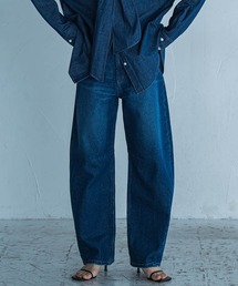 11OZカーブデニムパンツ≪洗濯機で洗える≫