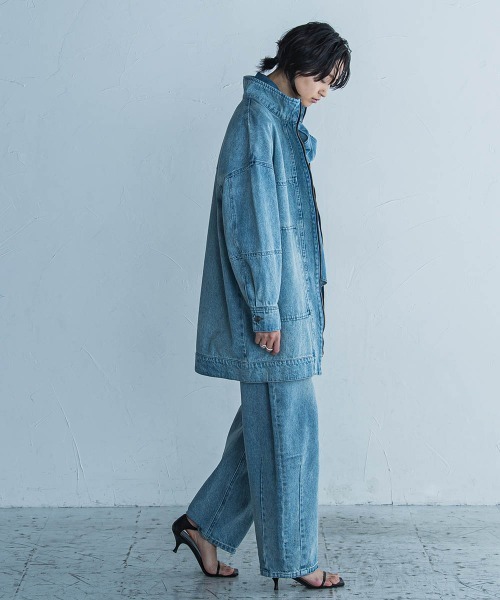 セール】11OZカーブデニムパンツ≪洗濯機で洗える≫（デニム