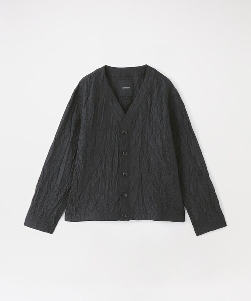 LOVELESS(ラブレス)の「リンクルタフタカーデ(カーディガン/ボレロ・メンズ・ブラック・M/L)」の9枚目の写真