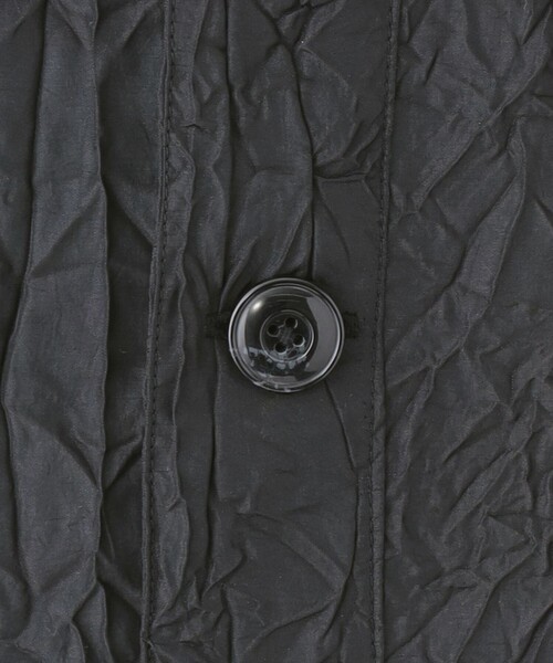 LOVELESS(ラブレス)の「リンクルタフタカーデ(カーディガン/ボレロ・メンズ・ブラック・M/L)」の4枚目の写真