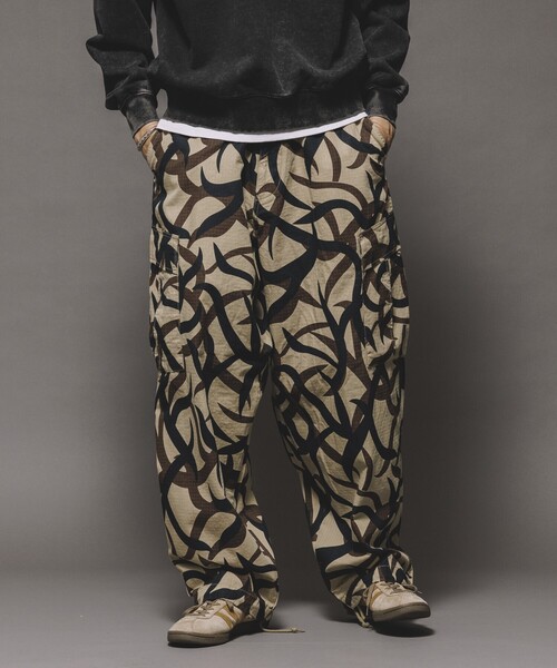 Hinson トライバルカモカーゴパンツ｜hinson トライバルカモ military