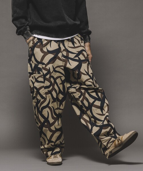 セール】HINSON/ヒンソン 6POCKET PANTS/6ポケットカモ柄カーゴパンツ