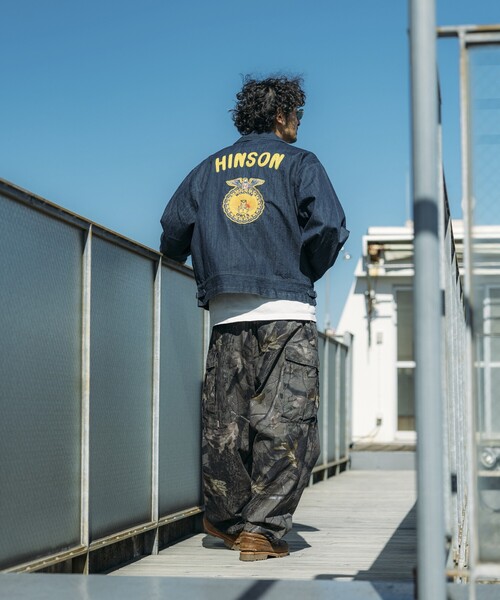 セール】HINSON/ヒンソン 6POCKET PANTS/6ポケットカモ柄カーゴ