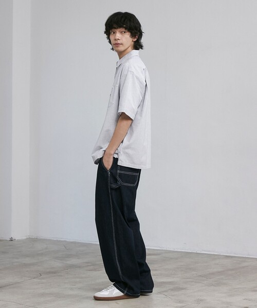 SMITH'S（スミス）の「SMITH’S（スミス）別注ショートスリーブストライプワークシャツ（シャツ/ブラウス・メンズ・その他1・XL/L/M）」の12枚目の写真