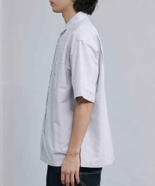 SMITH'S（スミス）の「SMITH’S（スミス）別注ショートスリーブストライプワークシャツ（シャツ/ブラウス・メンズ・その他1・XL/L/M）」の20枚目の写真