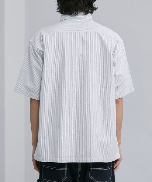 SMITH'S（スミス）の「SMITH’S（スミス）別注ショートスリーブストライプワークシャツ（シャツ/ブラウス・メンズ・その他1・XL/L/M）」の21枚目の写真