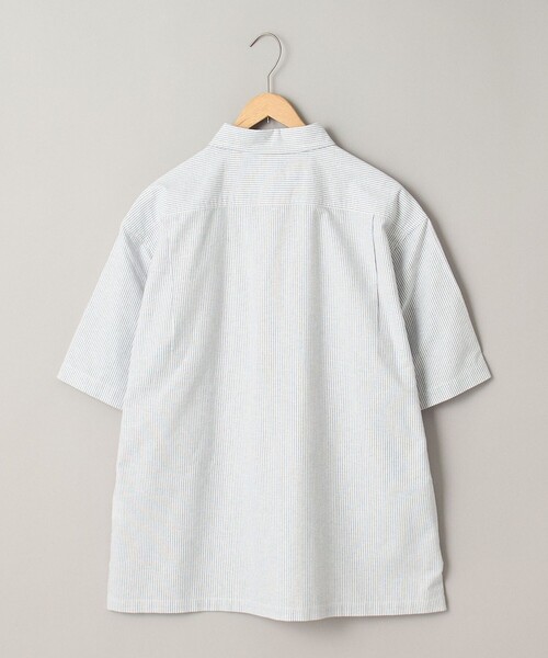 SMITH'S（スミス）の「SMITH’S（スミス）別注ショートスリーブストライプワークシャツ（シャツ/ブラウス・メンズ・その他1・XL/L/M）」の2枚目の写真