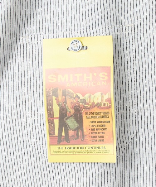 SMITH'S（スミス）の「SMITH’S（スミス）別注ショートスリーブストライプワークシャツ（シャツ/ブラウス・メンズ・その他1・XL/L/M）」の10枚目の写真