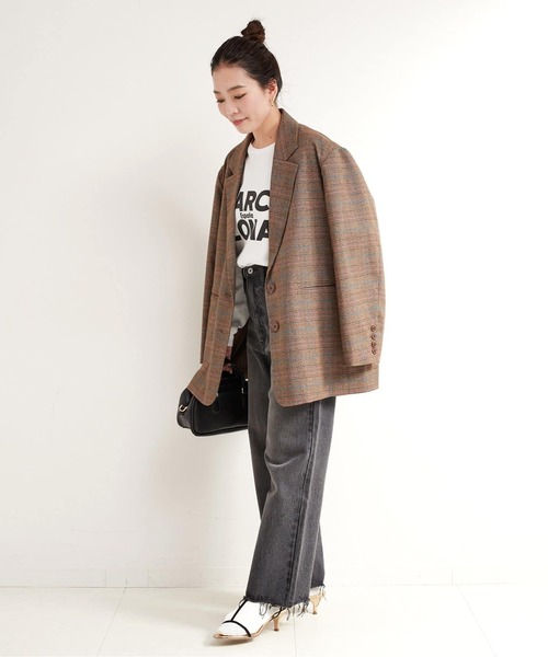 B.C STOCK(ベーセーストック)の「《追加》TRICOMER/トリコメル 別注 ロンTEE(Tシャツ/カットソー・レディース・ホワイト×ホワイト/ホワイト系その他/ホワイト・FREE)」の7枚目の写真