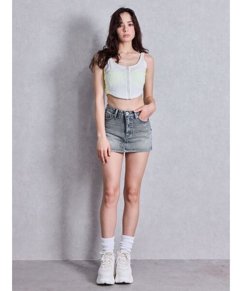 GYDA（ジェイダ）の「GD thick soledスニーカー（スニーカー・レディース・オフホワイト/ブラック・LARGE/MEDIUM/SMALL）」の13枚目の写真