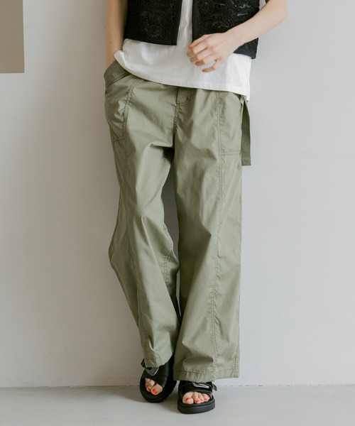 niko and（ニコアンド）の「DRYチルイージーベルトパンツ（その他