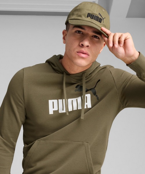 PUMA（プーマ）の「PUMA プーマ ユニセックス ESS NO.1 ロゴ BB キャップ ESS No.1 Logo BB Cap（キャップ・メンズ・ブラック系その他2/ピンク系その他/ブラック/ホワイト/グリーン系その他/ブルー系その他・フリー）」の4枚目の写真