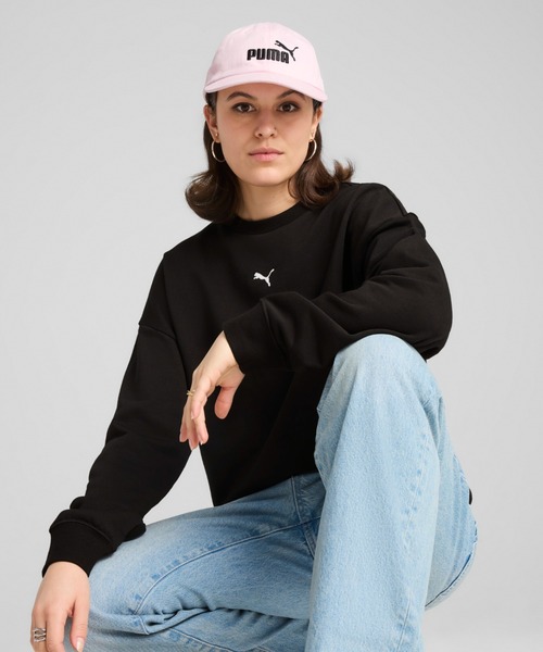 PUMA（プーマ）の「PUMA プーマ ユニセックス ESS NO.1 ロゴ BB キャップ ESS No.1 Logo BB Cap（キャップ・メンズ・ブラック系その他2/ピンク系その他/ブラック/ホワイト/グリーン系その他/ブルー系その他・フリー）」の6枚目の写真