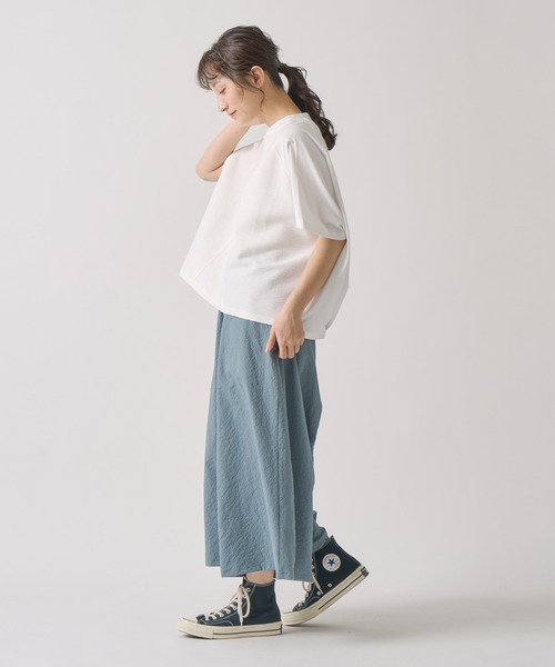 Kelen(ケレン)の「「KELEN / ケレン」 シアサッカーラップデザインパンツ WIEL(その他パンツ・レディース・ブラック/ブルーグレー/チャコールグレー/オフホワイト・S/M)」の15枚目の写真