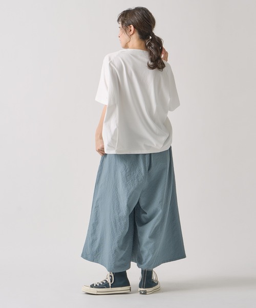 Kelen(ケレン)の「「KELEN / ケレン」 シアサッカーラップデザインパンツ WIEL(その他パンツ・レディース・ブラック/ブルーグレー/チャコールグレー/オフホワイト・S/M)」の16枚目の写真