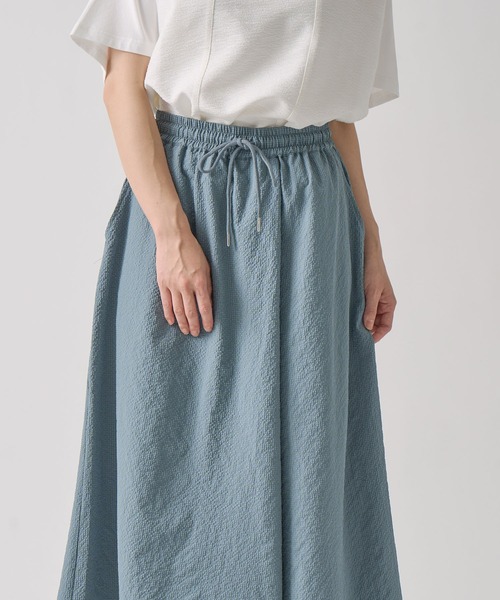 Kelen(ケレン)の「「KELEN / ケレン」 シアサッカーラップデザインパンツ WIEL(その他パンツ・レディース・ブラック/ブルーグレー/チャコールグレー/オフホワイト・S/M)」の19枚目の写真