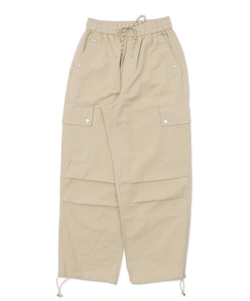 WOND（ウォンド）の「WOND/ドロストカーゴパンツ（カーゴパンツ・レディース・ブラック/アイボリー・FREE）」の13枚目の写真