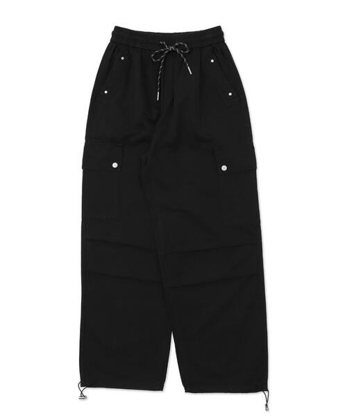WOND（ウォンド）の「WOND/ドロストカーゴパンツ（カーゴパンツ・レディース・ブラック/アイボリー・FREE）」の14枚目の写真