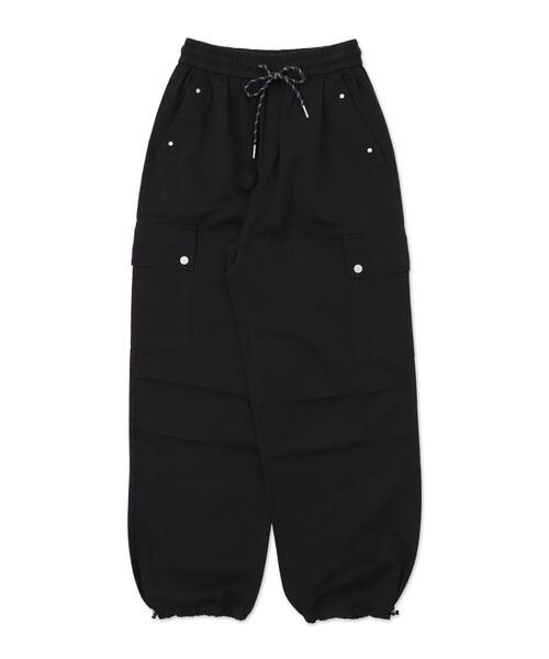 WOND（ウォンド）の「WOND/ドロストカーゴパンツ（カーゴパンツ・レディース・ブラック/アイボリー・FREE）」の16枚目の写真