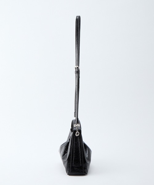 BONLECILL Marche(ボンルシールマルシェ)の「【BONLECILL Marche】2way ベルトグリップギャザーワンハンドルバッグ/ショルダーバッグ(ショルダーバッグ・レディース・ブラウン/バーガンディー/ブラック・FREE)」の7枚目の写真