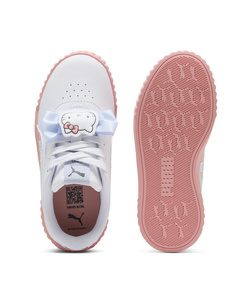 PUMA Hello Kitty コラボ スニーカー ホワイト24.0 未使用品 プーマ PUMA ハローキティ コラボ CALI スニーカー