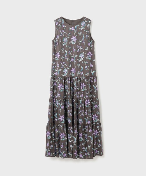 GRACE CONTINENTAL（グレースコンチネンタル）の「ティアードロングワンピース（ワンピース・レディース・ホワイト/カーキ・36/38）」の21枚目の写真