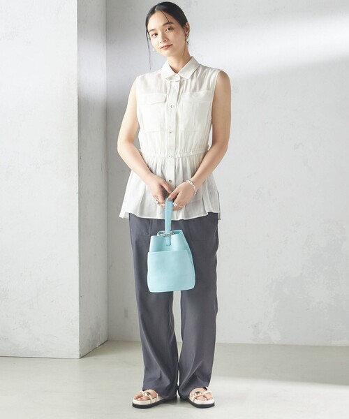 SHIPS(シップス)の「リング サンダル プラット フォーム(サンダル・レディース・オフホワイト/ブラック・23/24/25)」の10枚目の写真