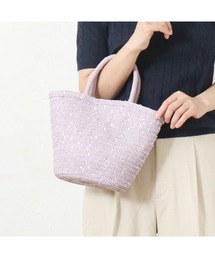 polka polka（ポルカポルカ）の「polka poka  雑材スパンコールブレードバッグ　SDI（トートバッグ）」