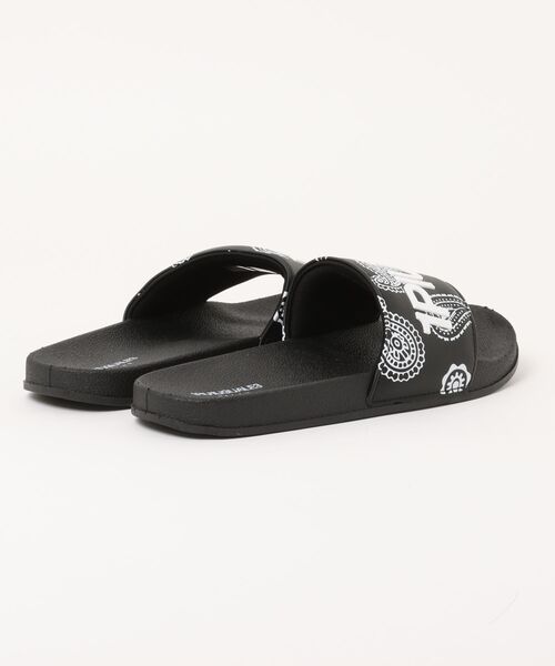 1piu1uguale3 RELAX（ウノピュウノウグァーレトレリラックス）の「【1PIU1UGUALE3 RELAX/ウノピゥウノウグァーレトレ リラックス】ペイズリー柄サンダル（サンダル・メンズ・ホワイト/ブラック・M/L）」の3枚目の写真