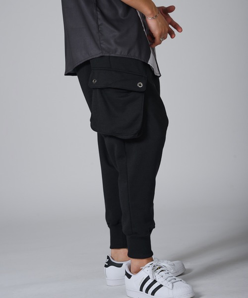 REGIEVO(レジエボ)の「カーゴサルエルパンツ(その他パンツ・メンズ・ブラック/グレー・LARGE/MEDIUM)」の18枚目の写真