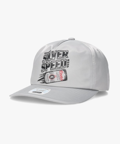 BRIXTON(ブリクストン)の「BRIXTON COORS LIGHT SPEED MP SNPK / ブリクストン(キャップ・メンズ・シルバー・O/S)」の1枚目の写真