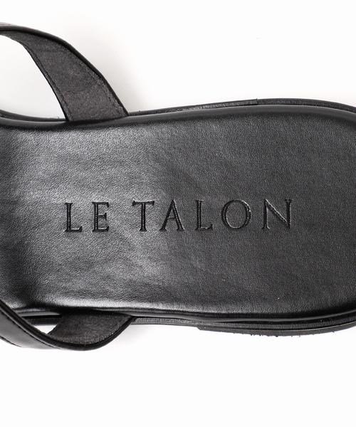 追加》メタルサムリングサンダル（サンダル）｜LE TALON（ルタロン）の