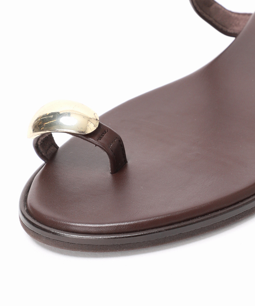 追加》メタルサムリングサンダル（サンダル）｜LE TALON（ルタロン）の