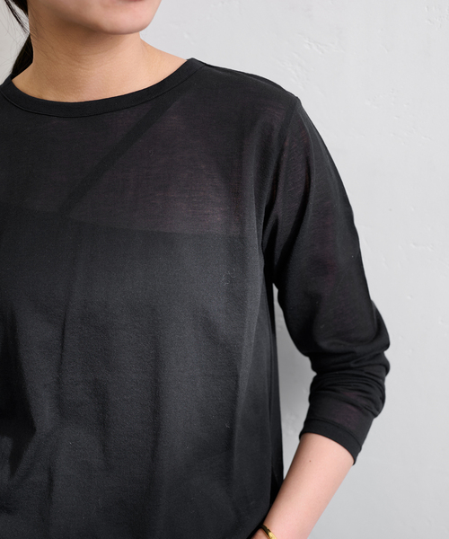 セール】カットシアートップス（Tシャツ/カットソー