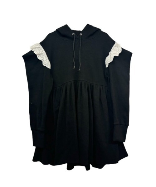 セール】rib hoodie tunic one-piece（ワンピース）｜HONEY MI HONEY