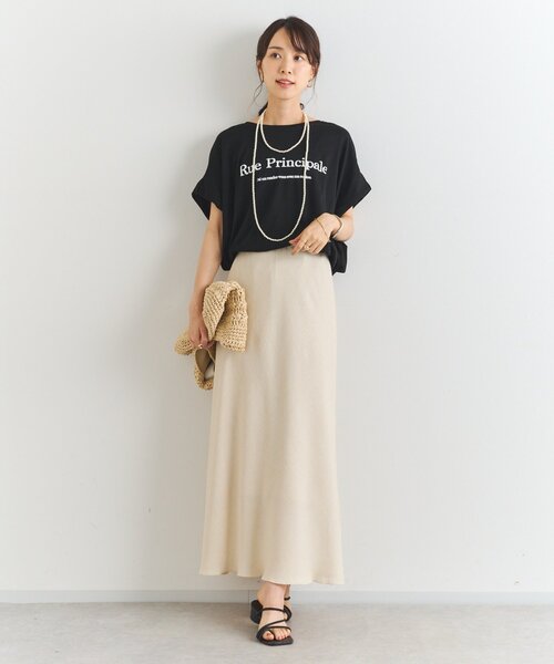 tシャツ 「綿100％・洗練された雰囲気」シルケットボックス発砲プリントTシャツ レディース セール】《綿100％・洗練された雰囲気》シルケットボックス発砲