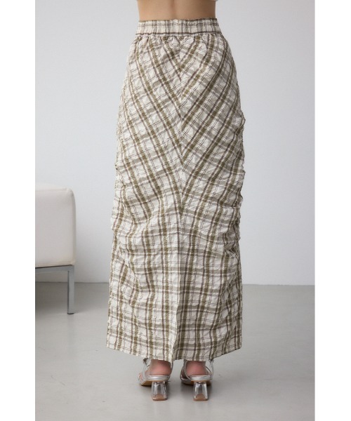 セール】タックドレープチェックスカート（スカート）｜AZUL BY MOUSSY