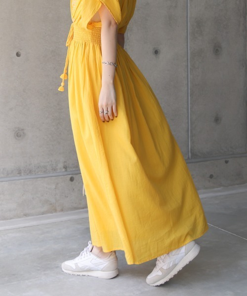 VivienneWestwood☆ メッシュブロッキング ワンピース イエロー イエロー（黄色）系 Vivienne Westwood(ヴィヴィアンウエスト