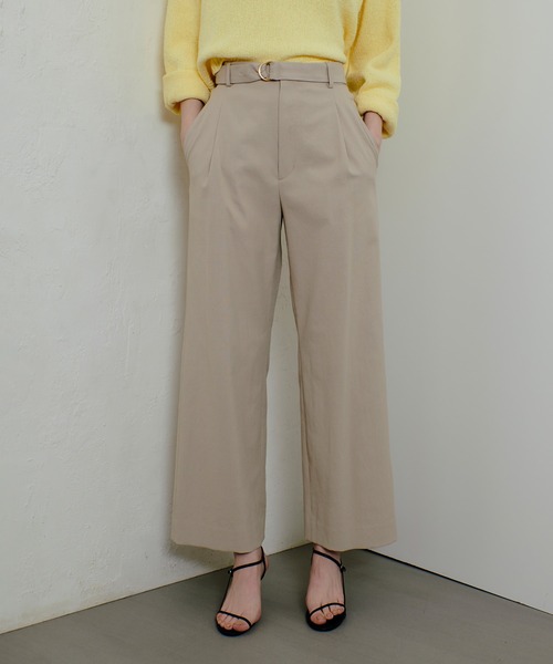 シェルタリングタックワイドパンツ（その他パンツ
