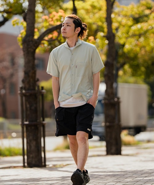 Foxfire(フォックスファイヤー)の「TSシェルシャツS/S(シャツ/ブラウス・メンズ・ネイビー/ライトグリーン/アイボリー/ミント/ブラック/イエロー・WOMENS L/M/L/XL/WOMENS M)」の19枚目の写真