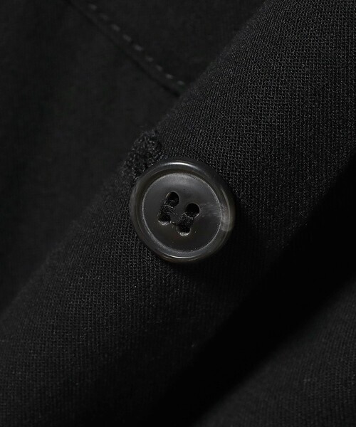 Ray BEAMS（レイビームス）の「オープンカラー シャツワンピース（ワンピース・レディース・ホワイト系その他6/ブラック・0/1）」の9枚目の写真