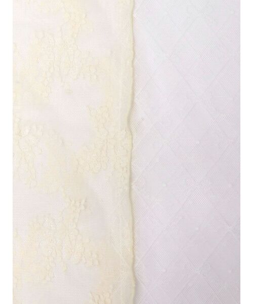 merry jenny（メリージェニー）の「シアーレースコンビtops（Tシャツ/カットソー・レディース・オフホワイト/ブラック/アイボリー・FREE）」の15枚目の写真