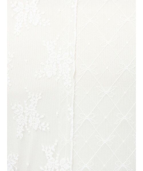 merry jenny（メリージェニー）の「シアーレースコンビtops（Tシャツ/カットソー・レディース・オフホワイト/ブラック/アイボリー・FREE）」の13枚目の写真