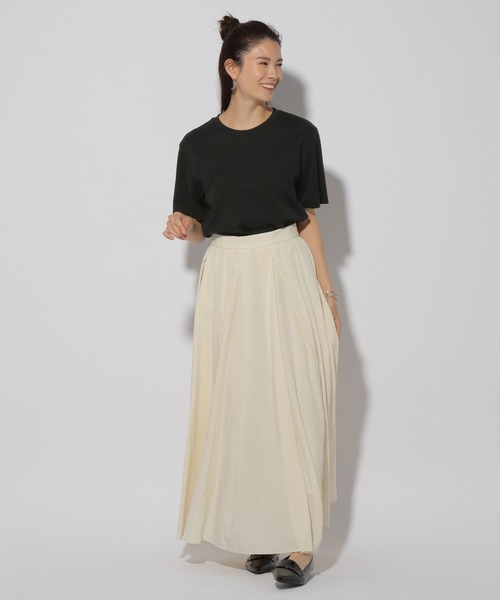 Elura(エルーラ)の「サマ見えベーシックTシャツ/318892(Tシャツ/カットソー・レディース・チャコールグレー/ダークブラウン/ホワイト/ホワイト系その他6/ブラック・LARGE/SMALL/MEDIUM)」の19枚目の写真